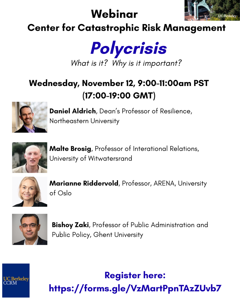 CCRM Webinar on Polycrisis